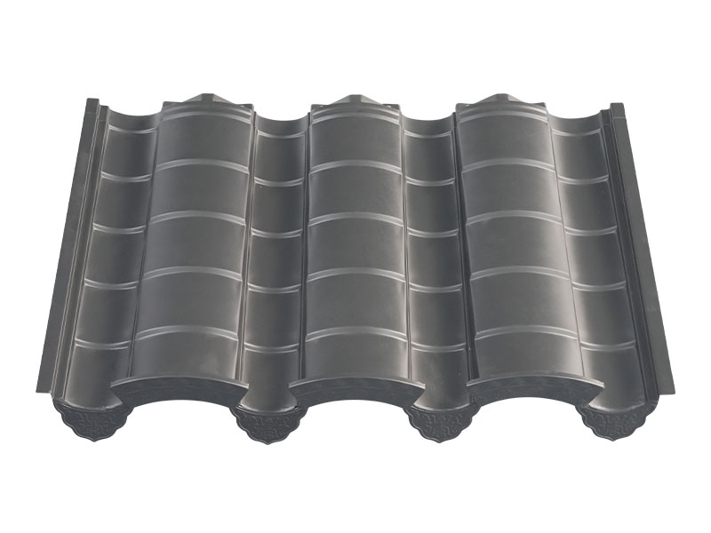 อลูมิเนียมแมงกานีสแมงกานีสสไตล์ฮุ่ยโบราณกระเบื้องหลังคาโลหะอินดิโก้เมทิโก