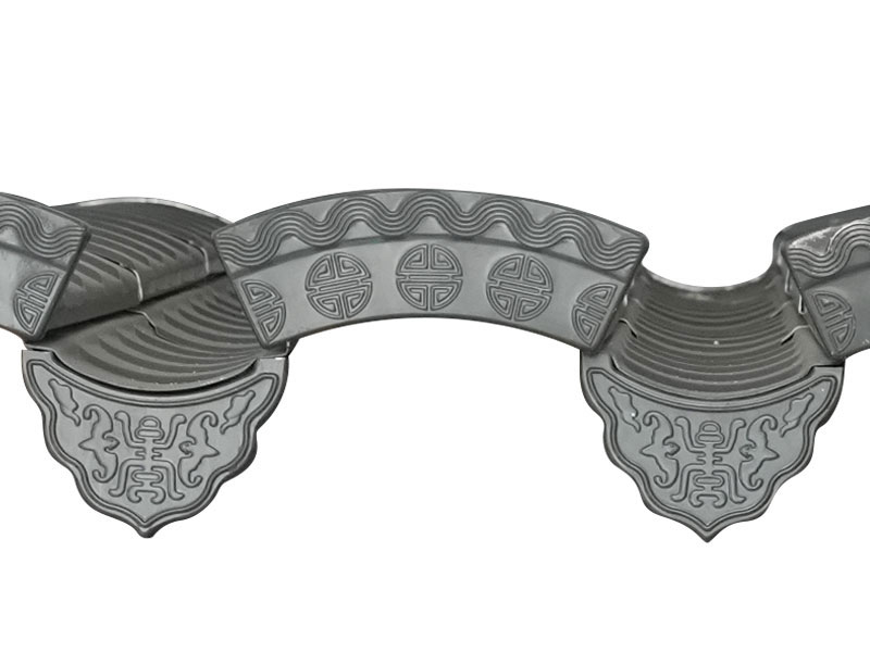 อลูมิเนียมแมงกานีสแมงกานีสสไตล์ฮุ่ยโบราณกระเบื้องหลังคาโลหะอินดิโก้เมทิโก