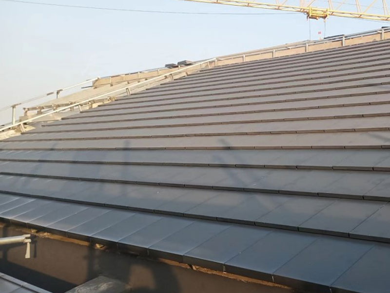 อลูมิเนียมแมงกานีสแมงกานีสกระเบื้องหลังคาโลหะแบน