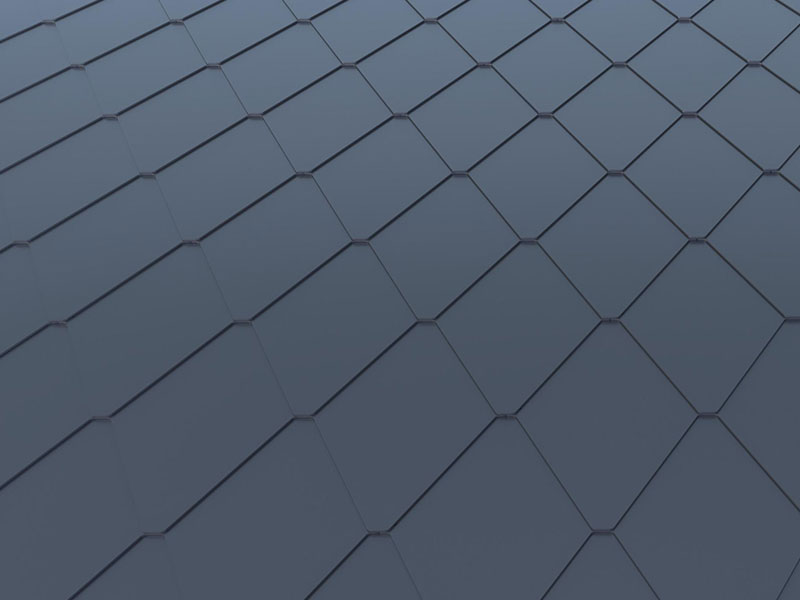 กระเบื้องอลูมิเนียมแมงกานีสแมงกานีสกระเบื้องมุงหลังคาโลหะรูปทรงเพชร