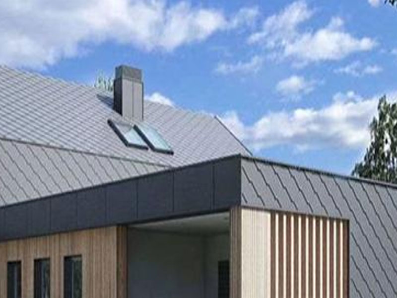 กระเบื้องอลูมิเนียมแมงกานีสเพชรรูปทรงหลังคาโลหะ