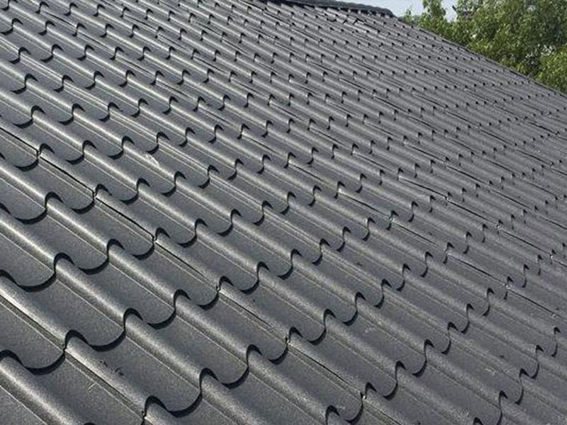 แมงกานีสแมกนีเซียมอลูมิเนียมชิ้นเดียวกระเบื้องหลังคาโลหะร่วมกัน