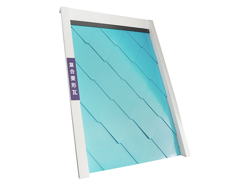 กระเบื้องอลูมิเนียมแมงกานีสแมงกานีสกระเบื้องมุงหลังคาโลหะรูปทรงเพชร